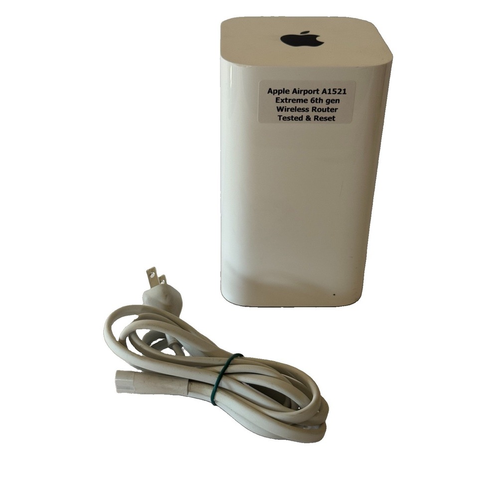 Apple AirPort Extreme A1521 6th Gen 802.11ac Dual Band Wi-Fi Base Station Router